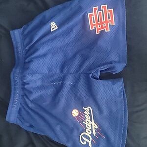 Erik Emanuel EE Dodgers mesh shorts